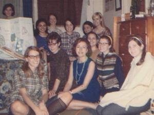 Anne-Marie Bryan with her students