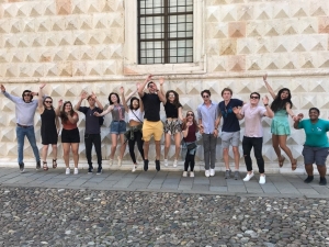 Duke in Bologna group photo
