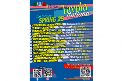 Tavola Italiana Spring 2025