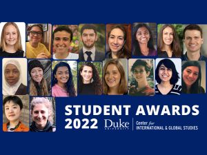 DUCIGS Awards Research Grants to Graduate and Undergraduate Students